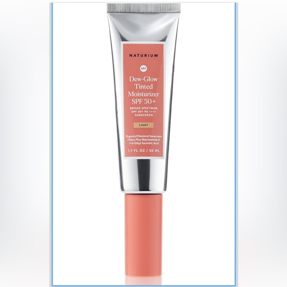 Naturium Dew-Glow Tinted Moisturizer SPF 50+ — Light